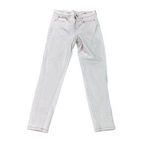 Nicole Miller Soho High Rise Ankle Skinny Jeans White Size 2P